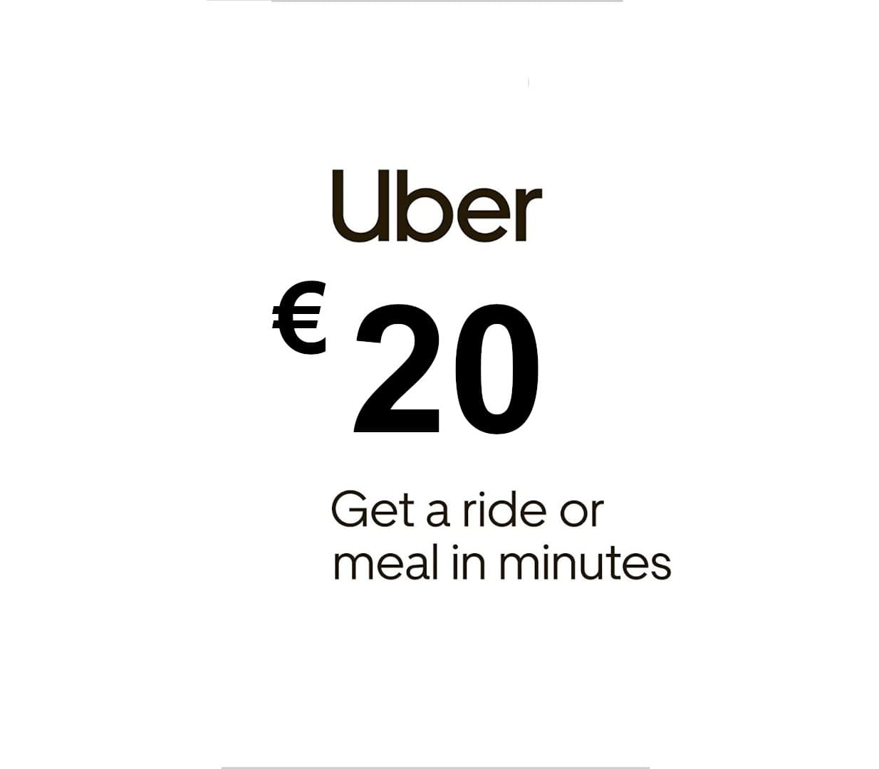 Uber EUR 20 Voucher ES