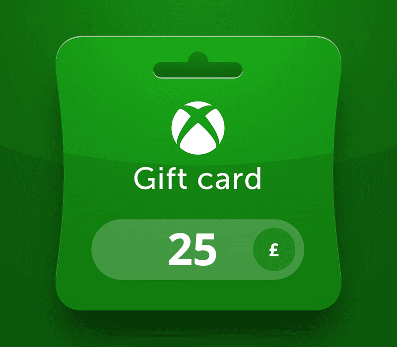 XBOX Live GBP 25 Prepaid Card