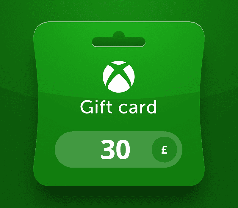 XBOX Live GBP 30 Prepaid Card