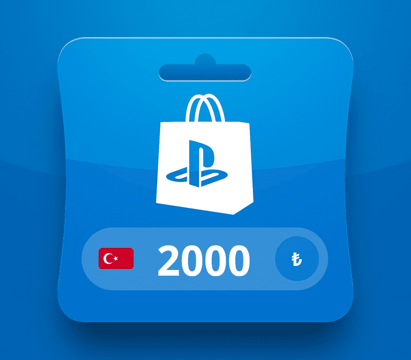 PlayStation Network TRY 2000 Card