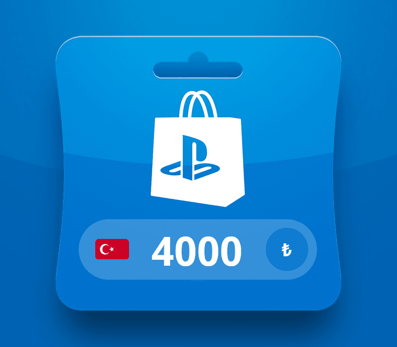 PlayStation Network TRY 4000 Card