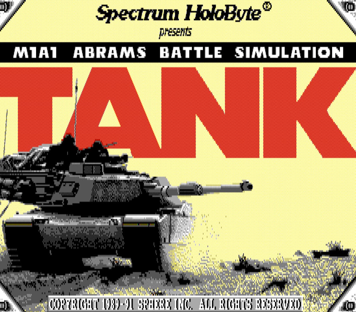 Tank: M1A1 Abrams Battle Simulation