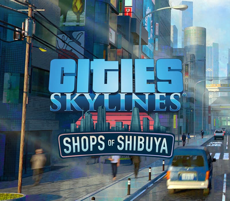 Cities: Skylines - Content Creator Pack: Shops of Shibuya DLC