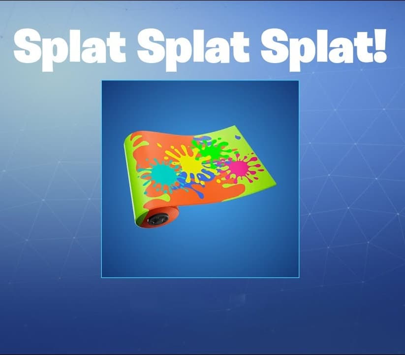 Fortnite - SPLAT SPLAT SPLAT! Wrap DLC