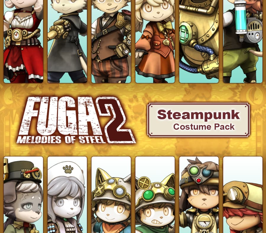 Fuga: Melodies of Steel 2 - Steampunk Costume Pack DLC