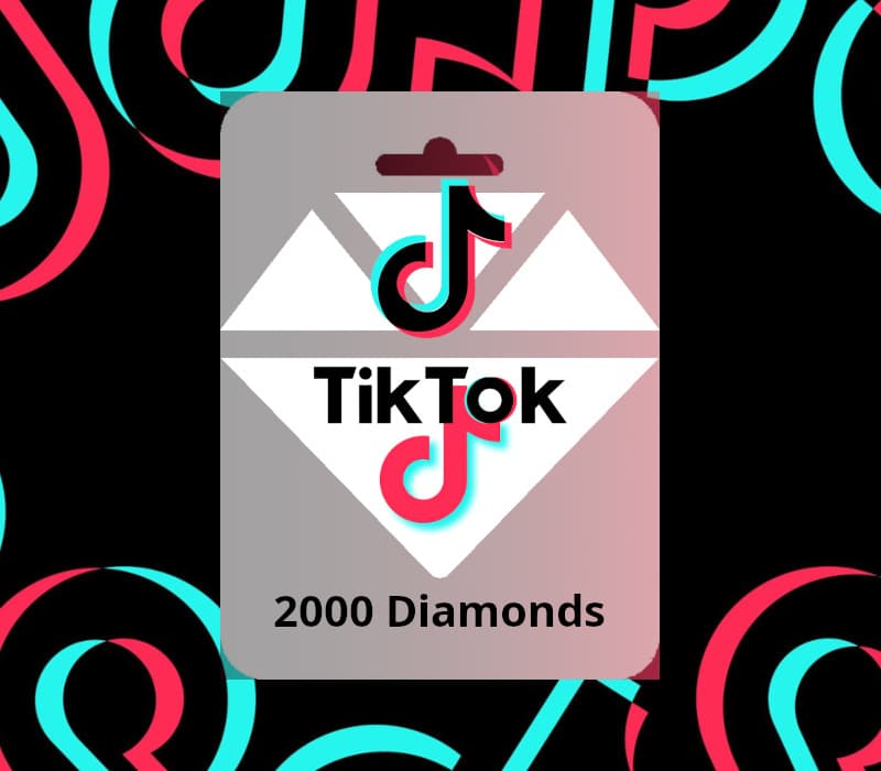 TikTok 2000 Diamonds