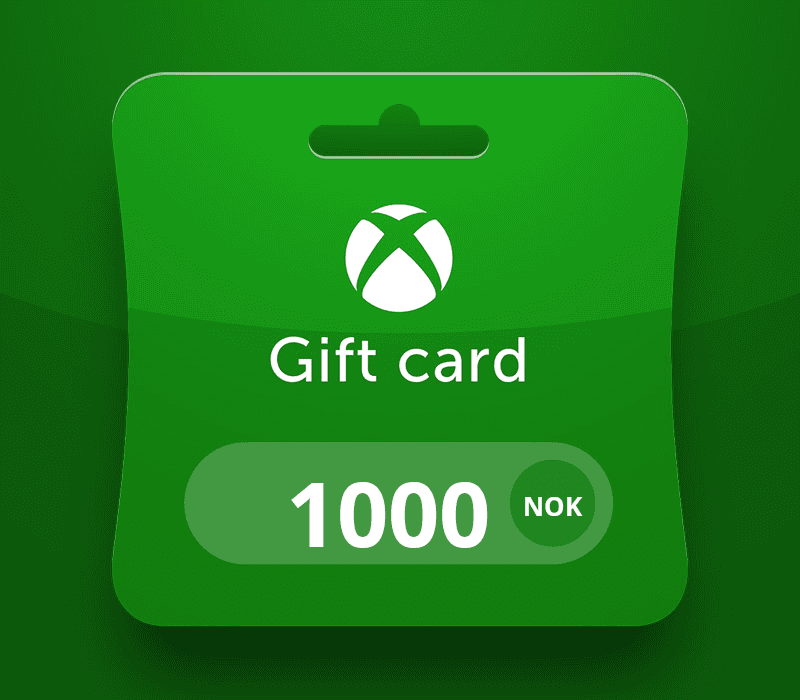 XBOX Live 1000 NOK Prepaid Card NO