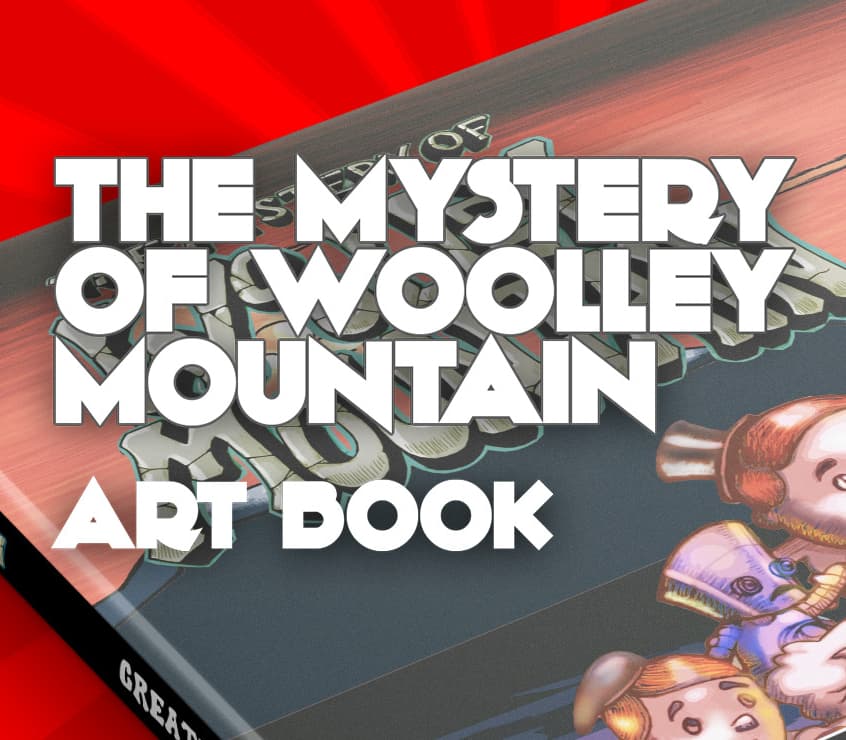 The Mystery Of Woolley Mountain - Art Book DLC