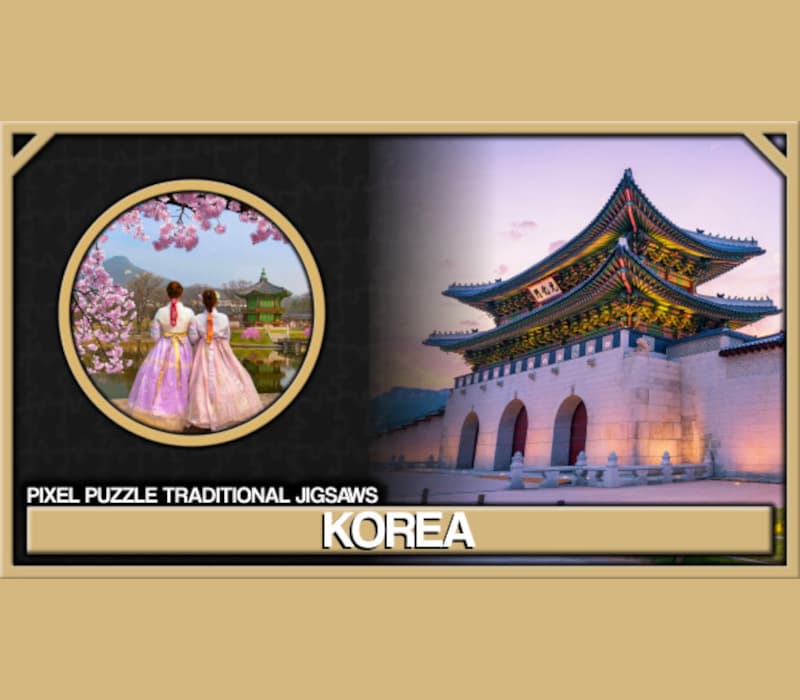 Pixel Puzzles - Traditional Jigsaws Pack: Korea