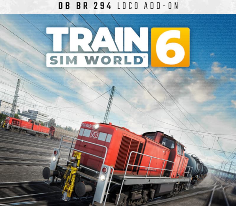 Train Sim World 6 - DB BR 294 Diesel Shunter Add-On DLC EU (without DE) PS4/PS5