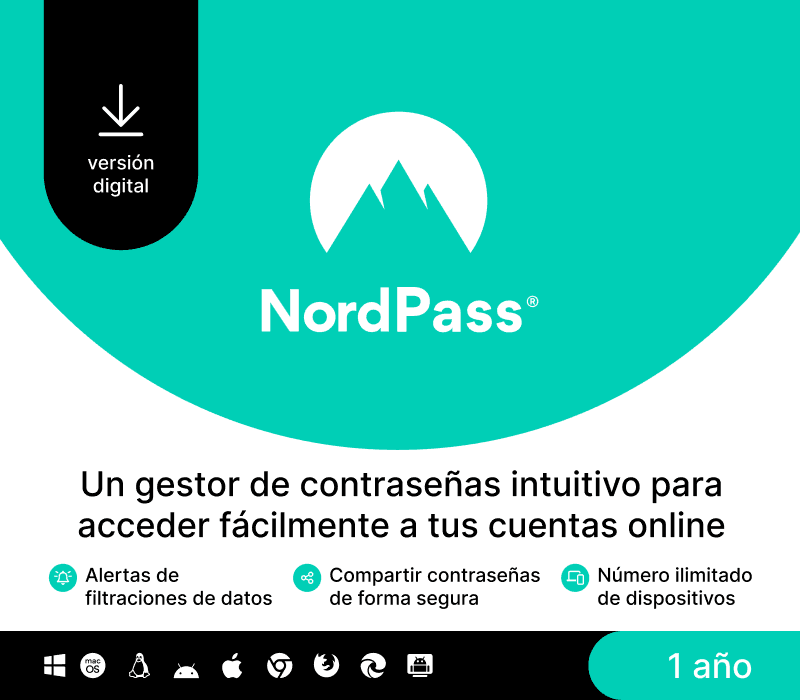 NordPass Premium ES Key (1 Year / Unlimited Devices)