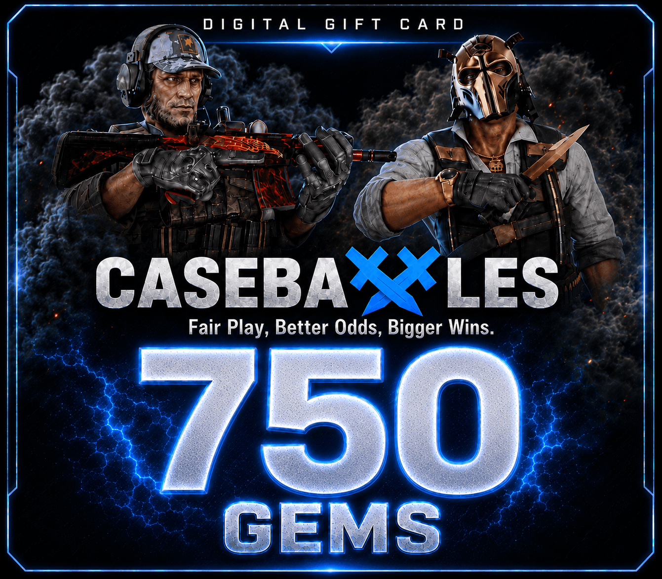 CaseBattles.gg 750 Gems