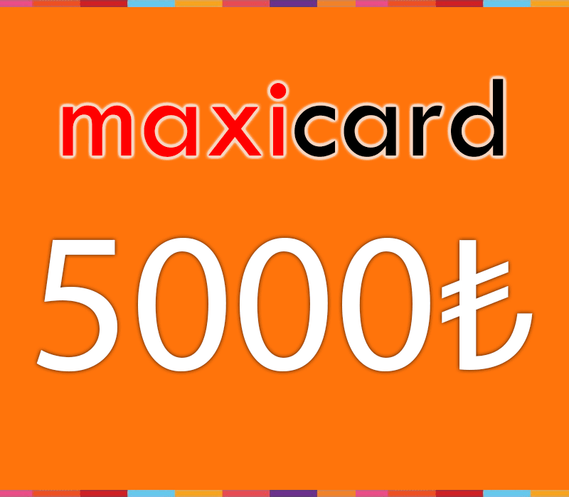 MaxiCard ₺5000 Wallet Card