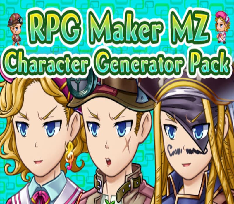 RPG MAKER MZ - Character Generator Pack