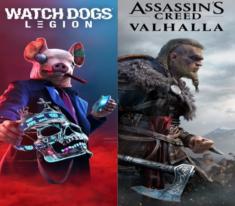Assassin’s Creed Valhalla + Watch Dogs: Legion Bundle