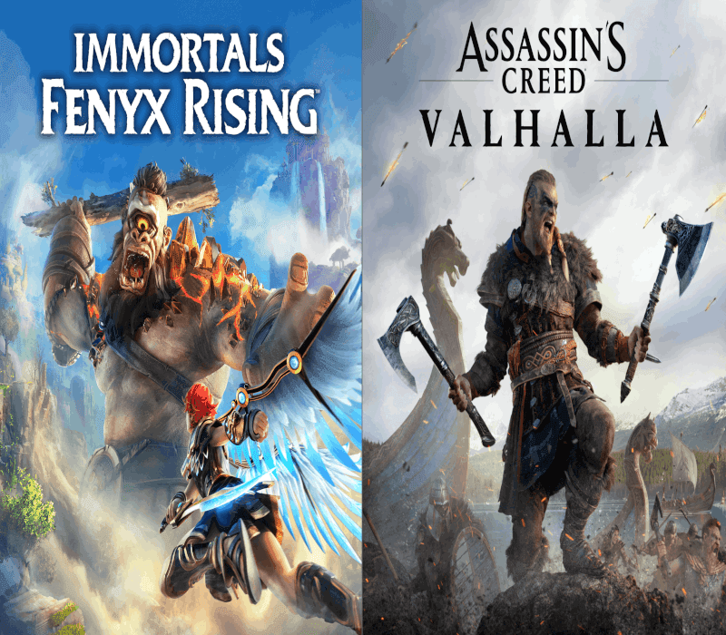Assassin's Creed Valhalla + Immortals Fenyx Rising Bundle