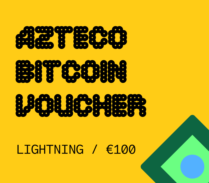 Azteco Bitcoin Lighting €100