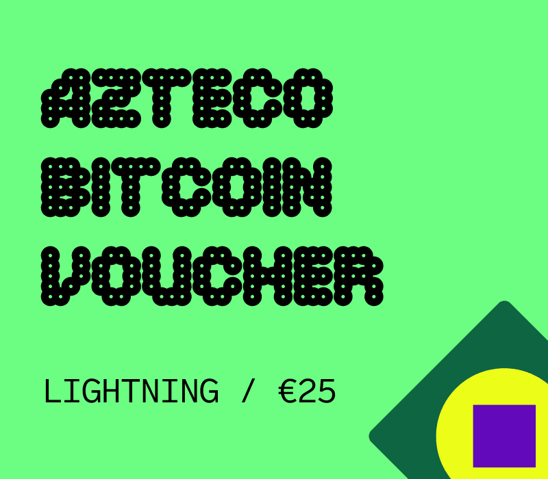 Azteco Bitcoin Lighting €25