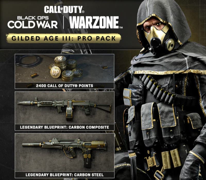 Call of Duty: Black Ops Cold War - Gilded Age III: Pro Pack DLC