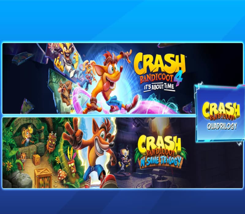Crash Bandicoot Quadrilogy Bundle