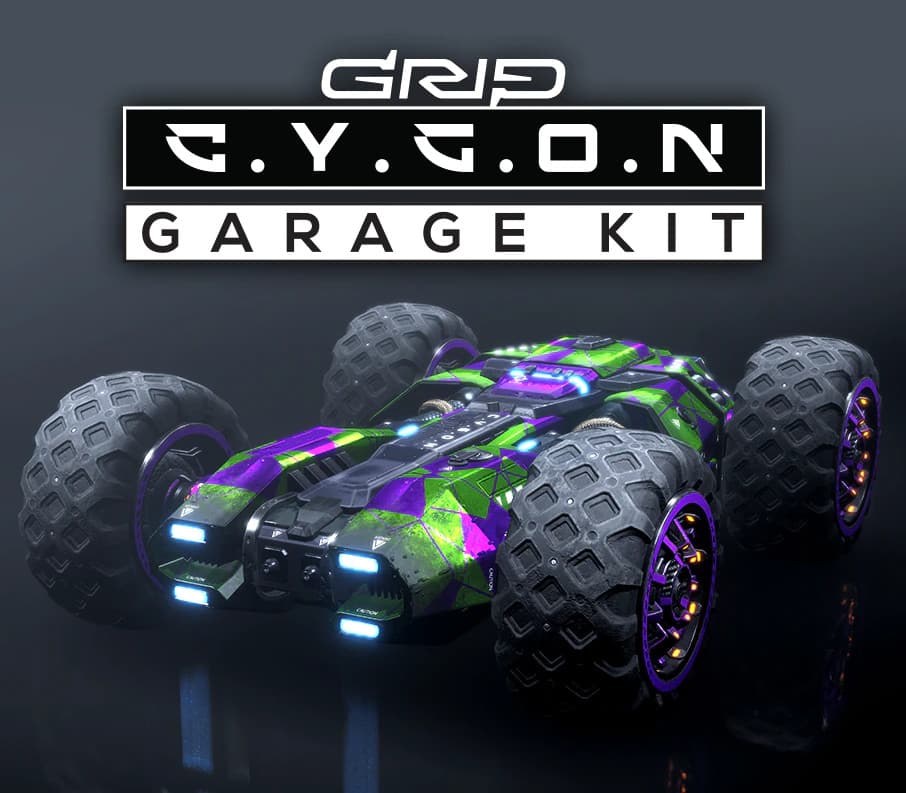 GRIP: Combat Racing - Cygon Garage Kit