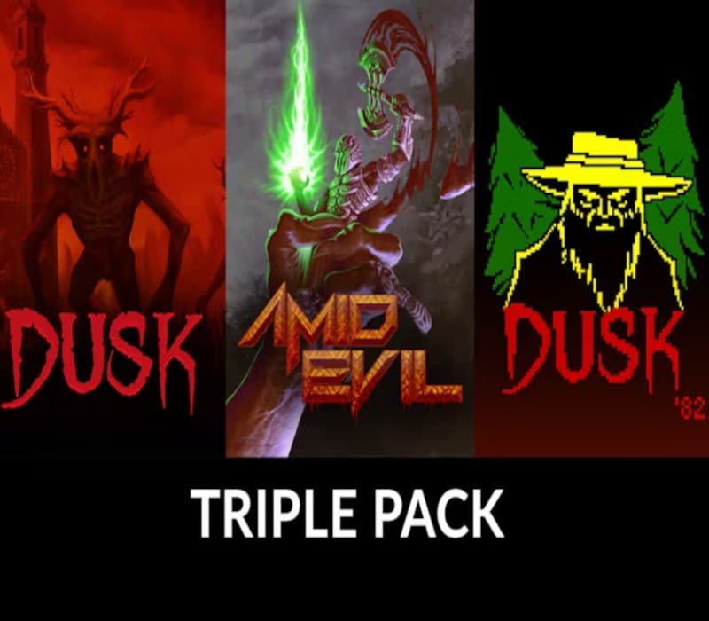 DUSK & AMID EVIL & DUSK '82 Ultimate Edition Triple Pack