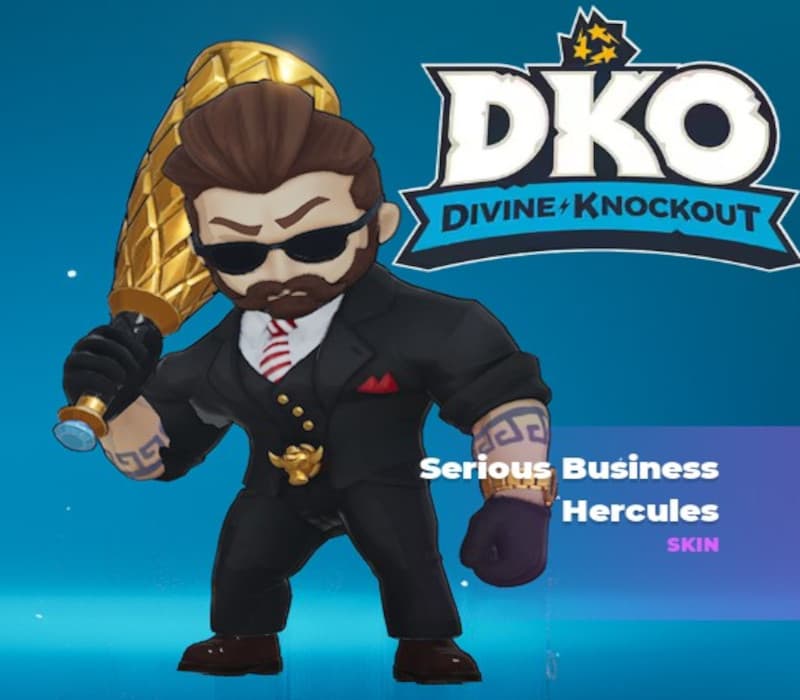 Divine Knockout - Serious Business Hercules Skin DLC