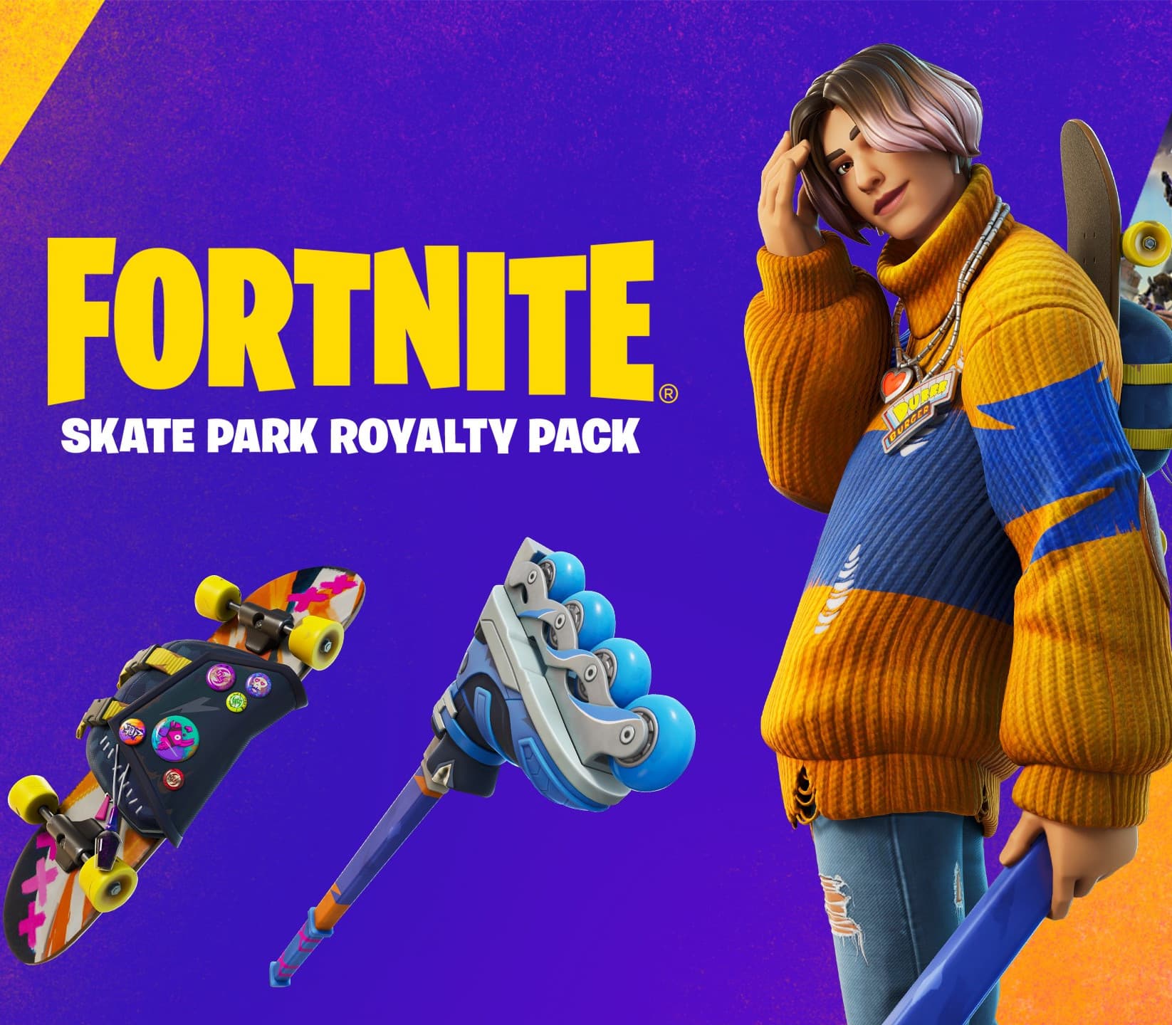Fortnite - Skate Park Royalty Pack DLC TR