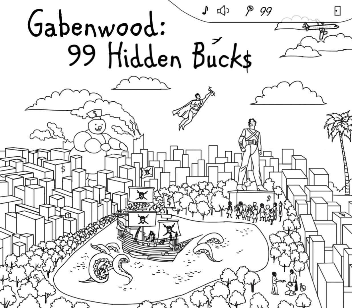 Gabenwood: 99 Hidden Bucks