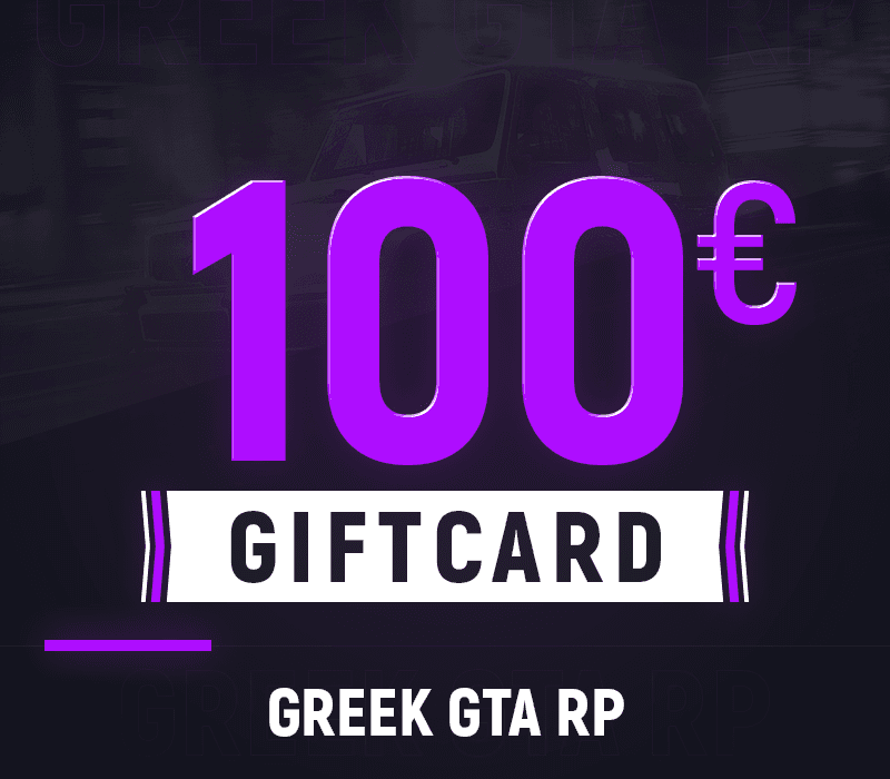 Greek GTA RP 100 World Points