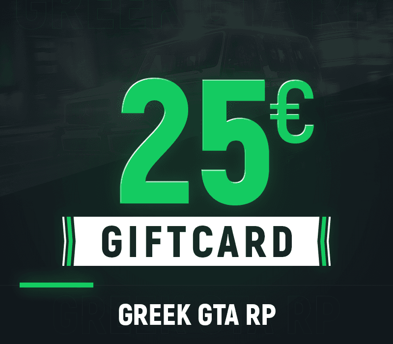 Greek GTA RP 25 World Points