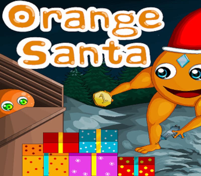 Orange Santa