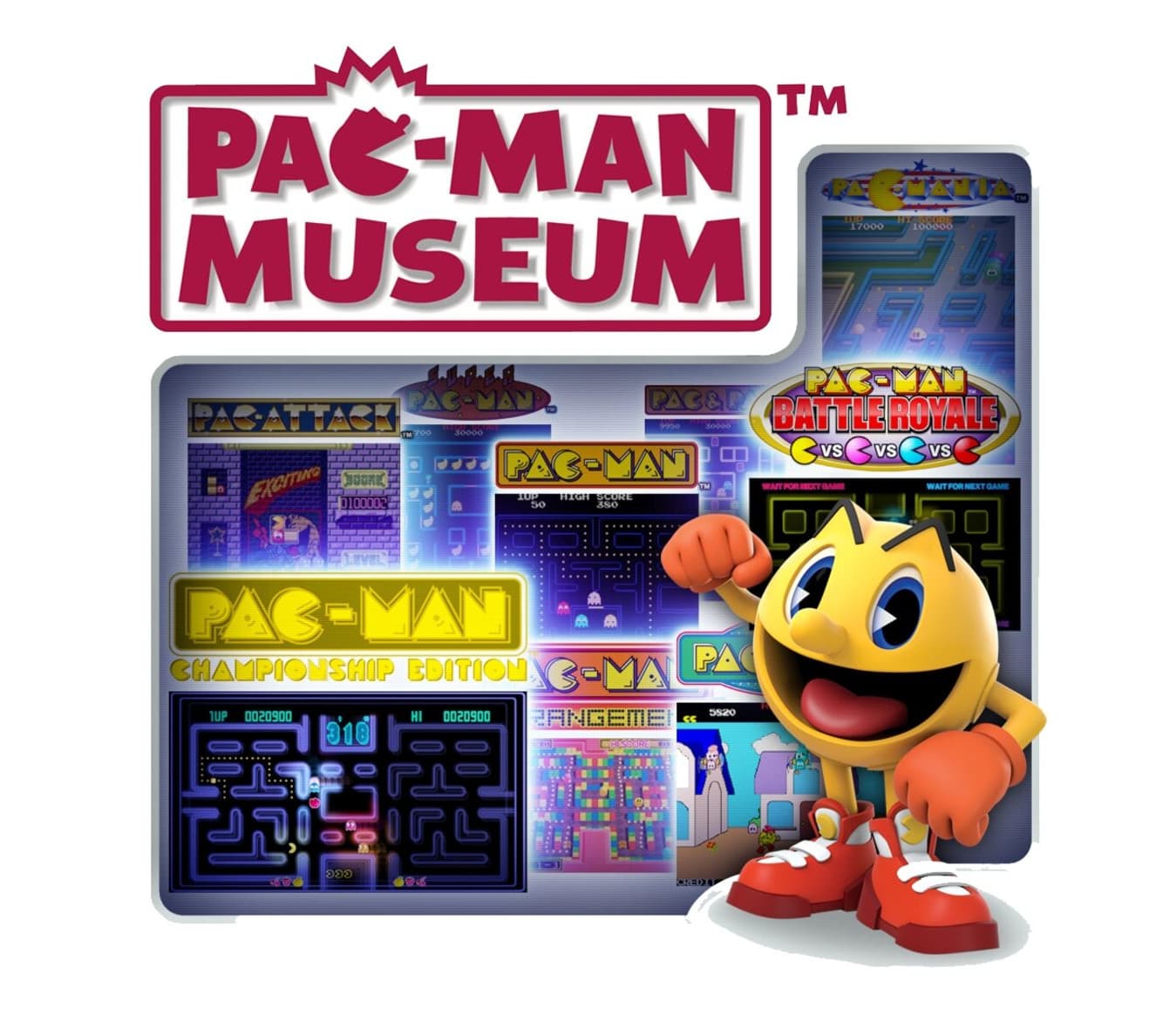 PAC-MAN MUSEUM + Ms. PAC-MAN