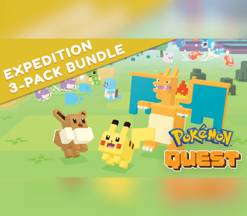 Pokemon Quest - Expedition 3-Pack DLC