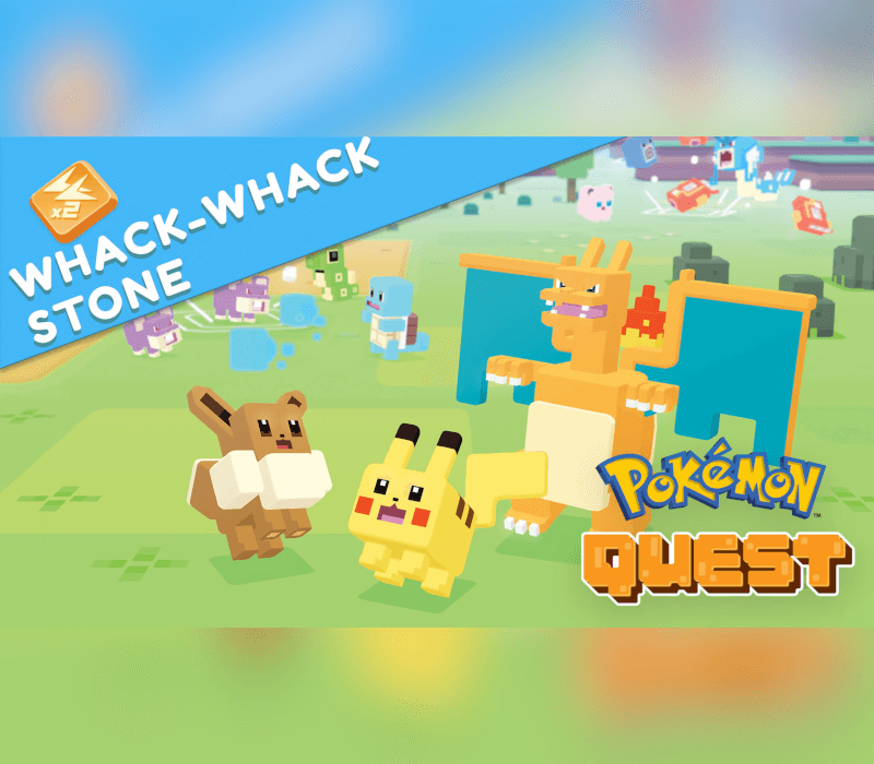 Pokemon Quest - Whack-Whack Stone DLC