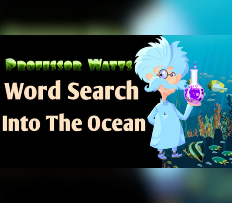 Professor Watts Word Search: Into The Ocean