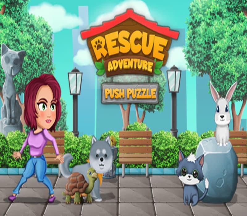 Push Puzzle - Rescue Adventure