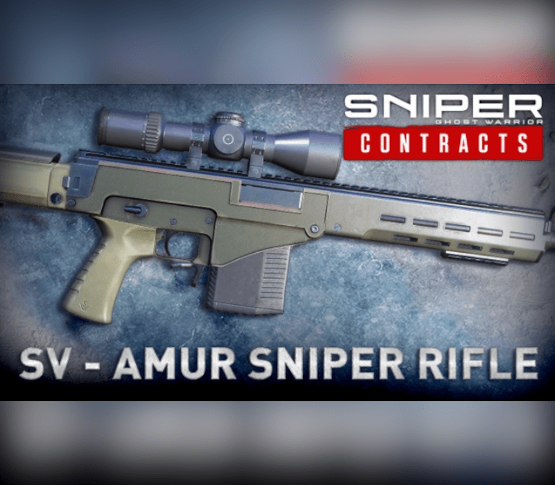 Sniper Ghost Warrior Contracts - SV AMUR sniper rifle DLC