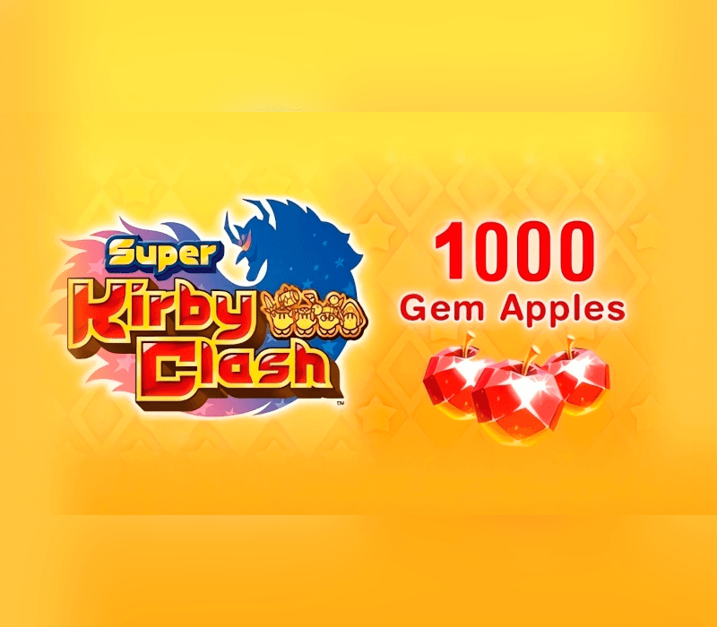 1000 Gem Apples for Super Kirby Clash EU DLC