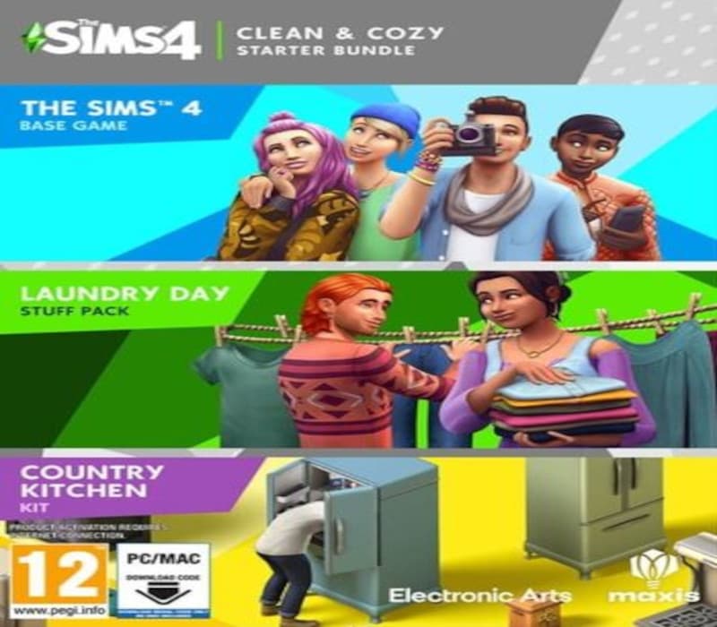 The Sims 4 - Clean & Cozy Starter