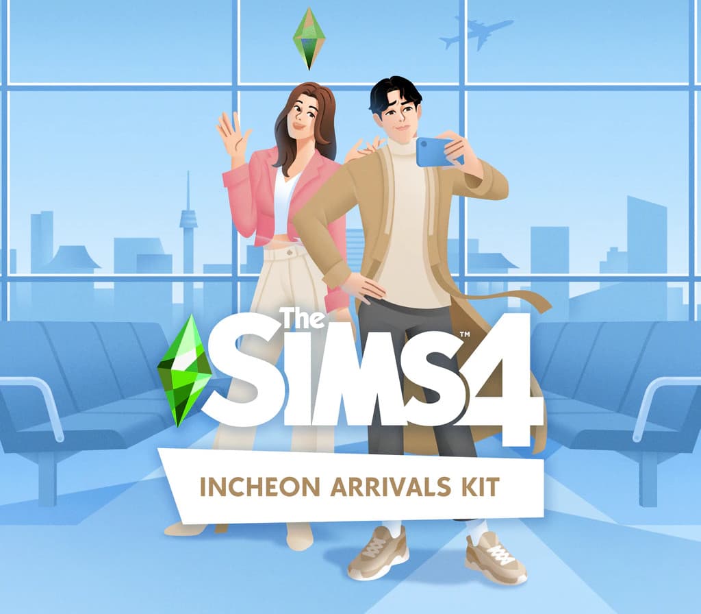 The Sims 4 - Incheon Arrivals Kit DLC