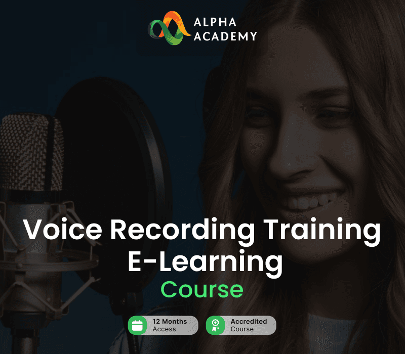 Voice Recording Training Course Alpha Academy