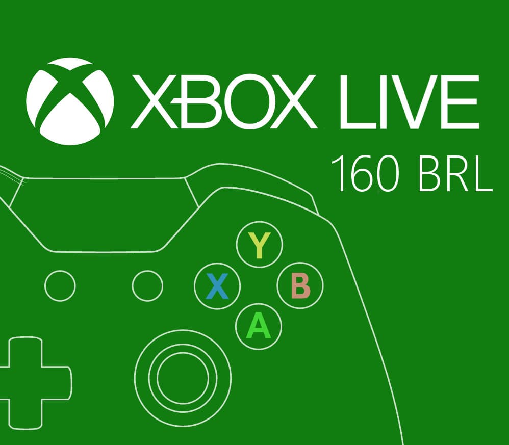 XBOX Live BRL 160 Prepaid Card BR