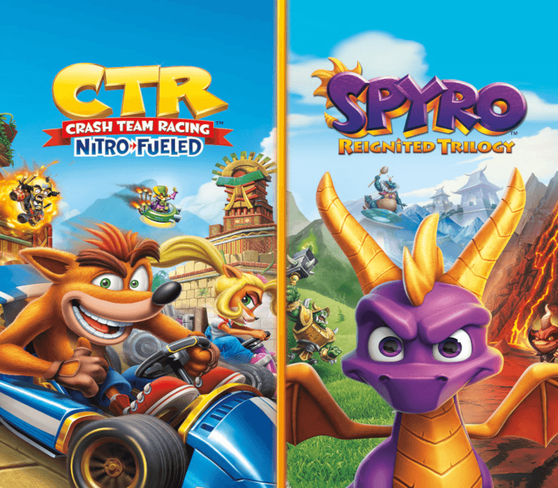 Crash Team Racing Nitro-Fueled + Spyro Game