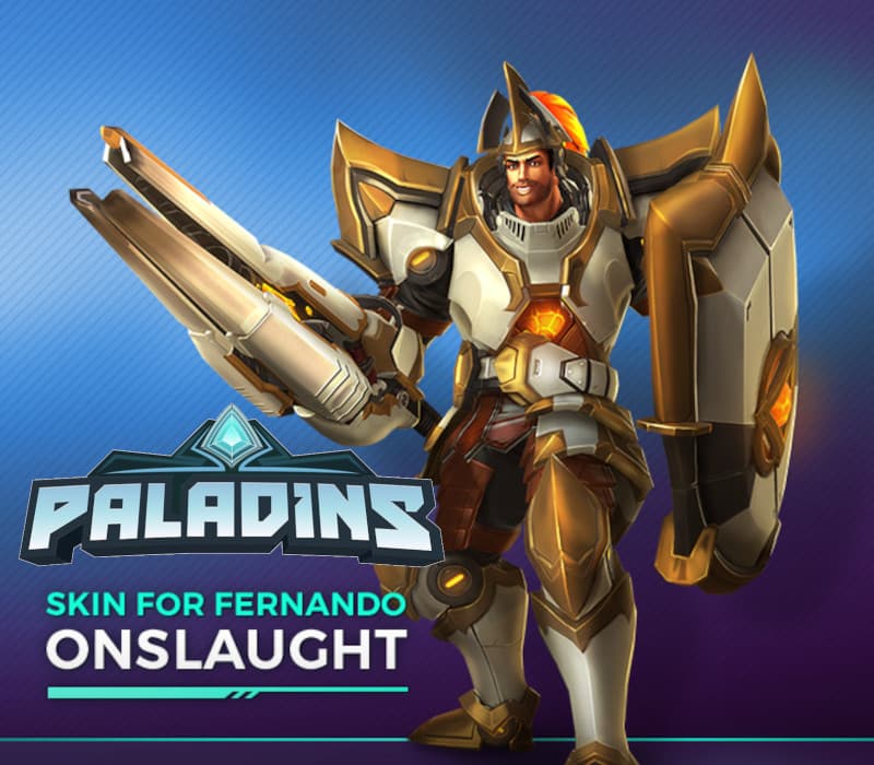 Paladins - Fernando Onslaught Skin Digital Download