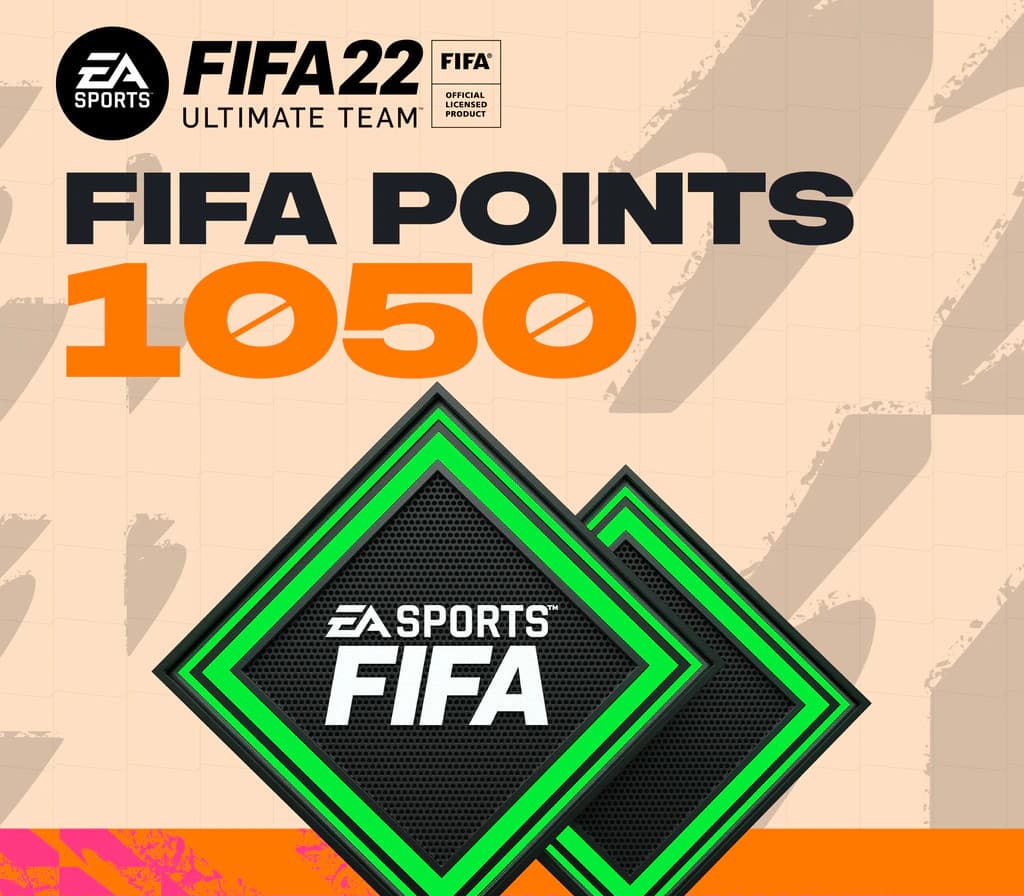 FIFA 22 Ultimate Team - 1050 FIFA Points