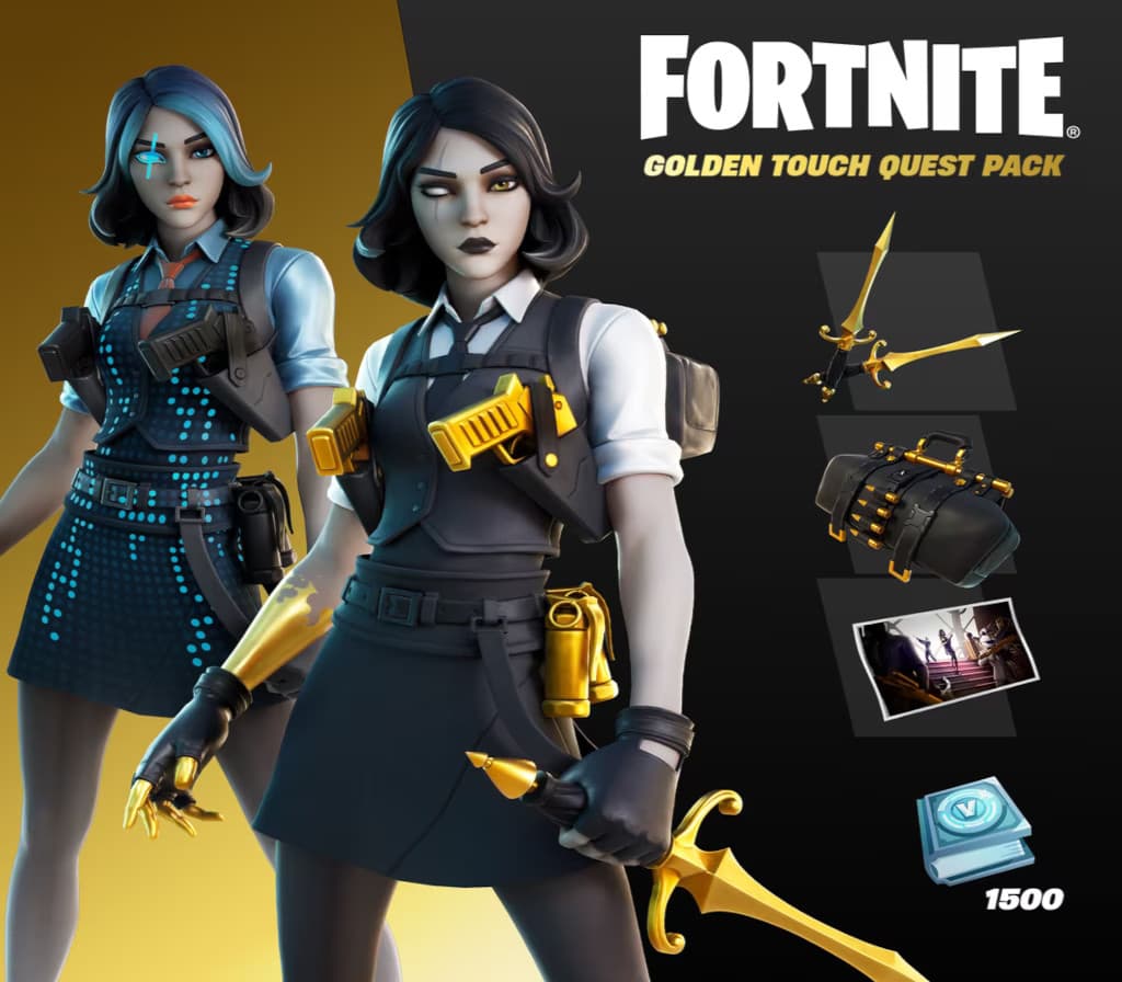 Fortnite - Golden Touch Quest Pack DLC
