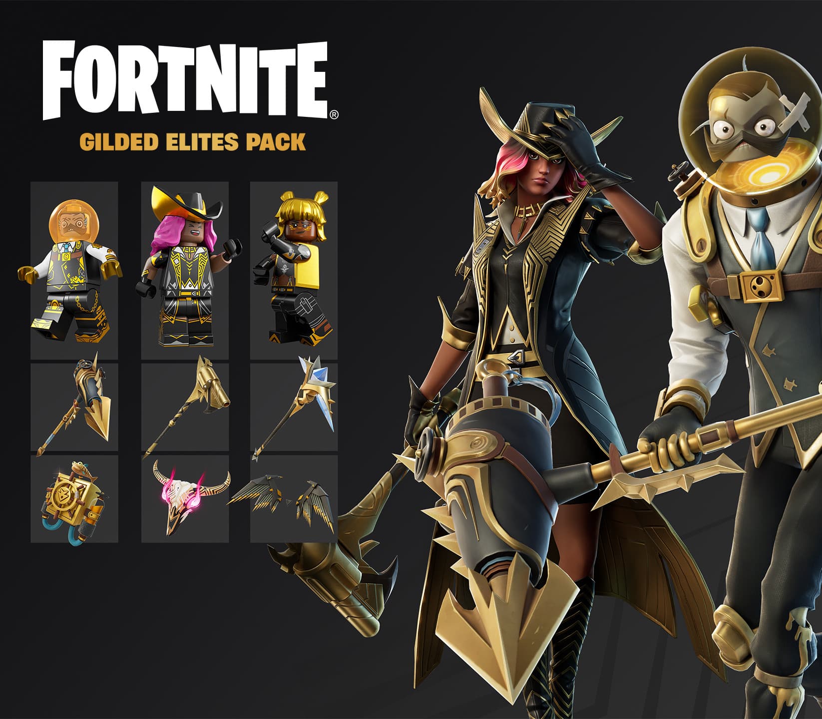 Fortnite - Gilded Elites Pack DLC