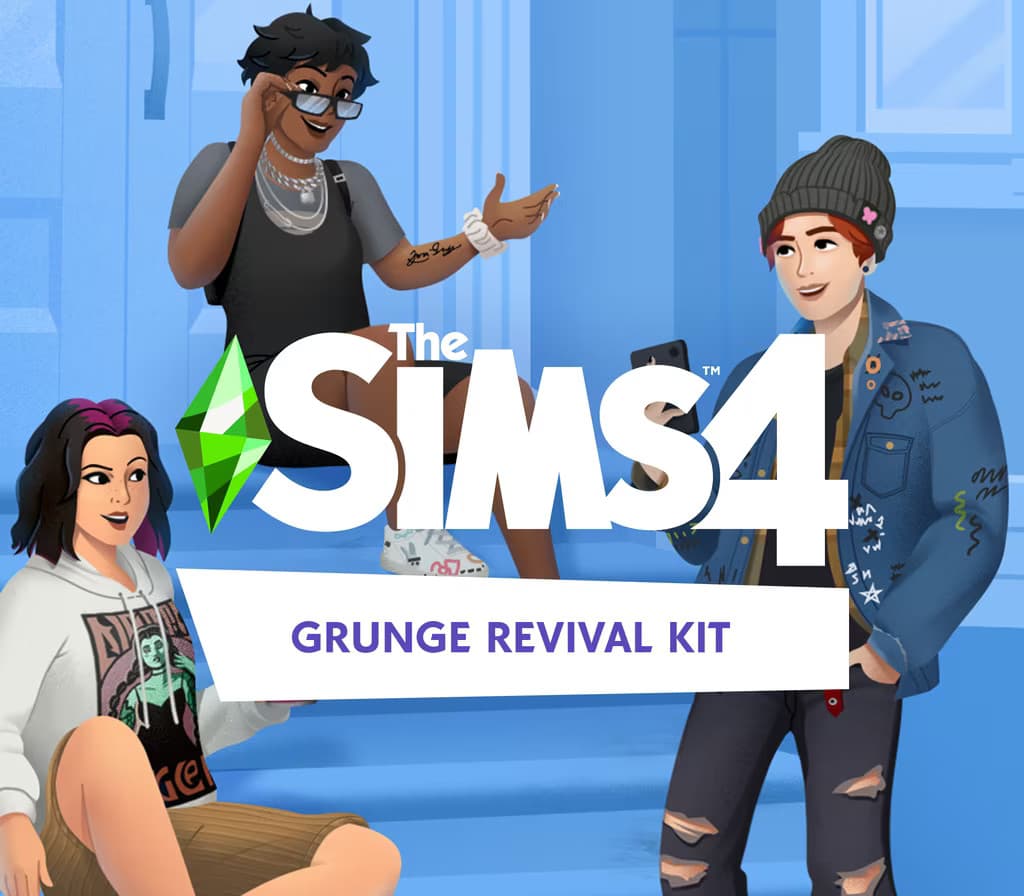 The Sims 4 - Grunge Revival Kit DLC