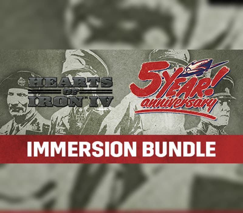 Hearts of Iron IV: Immersion Bundle